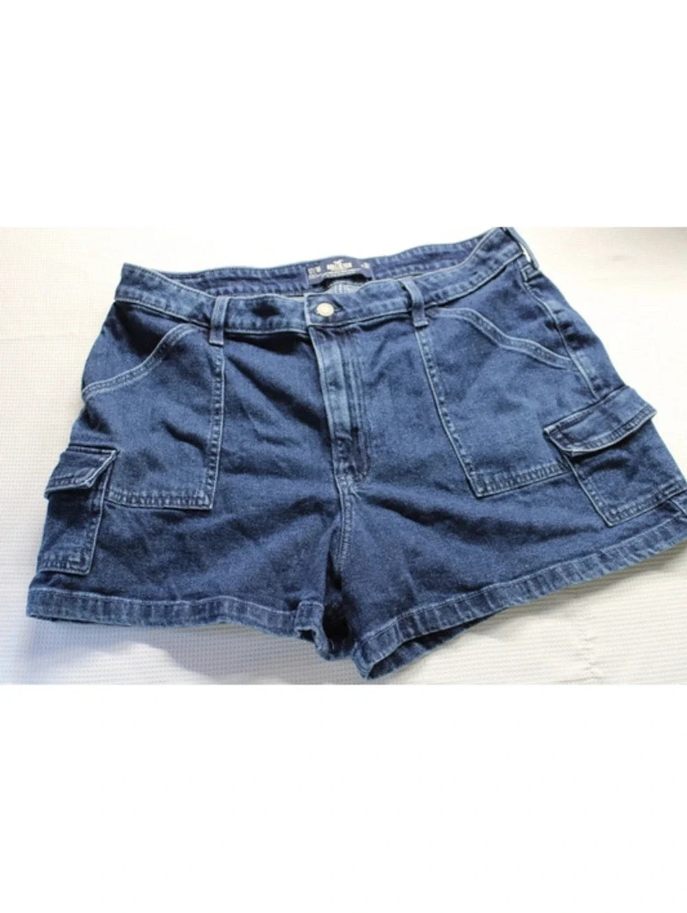 Hollister Cargo Denim Shorts